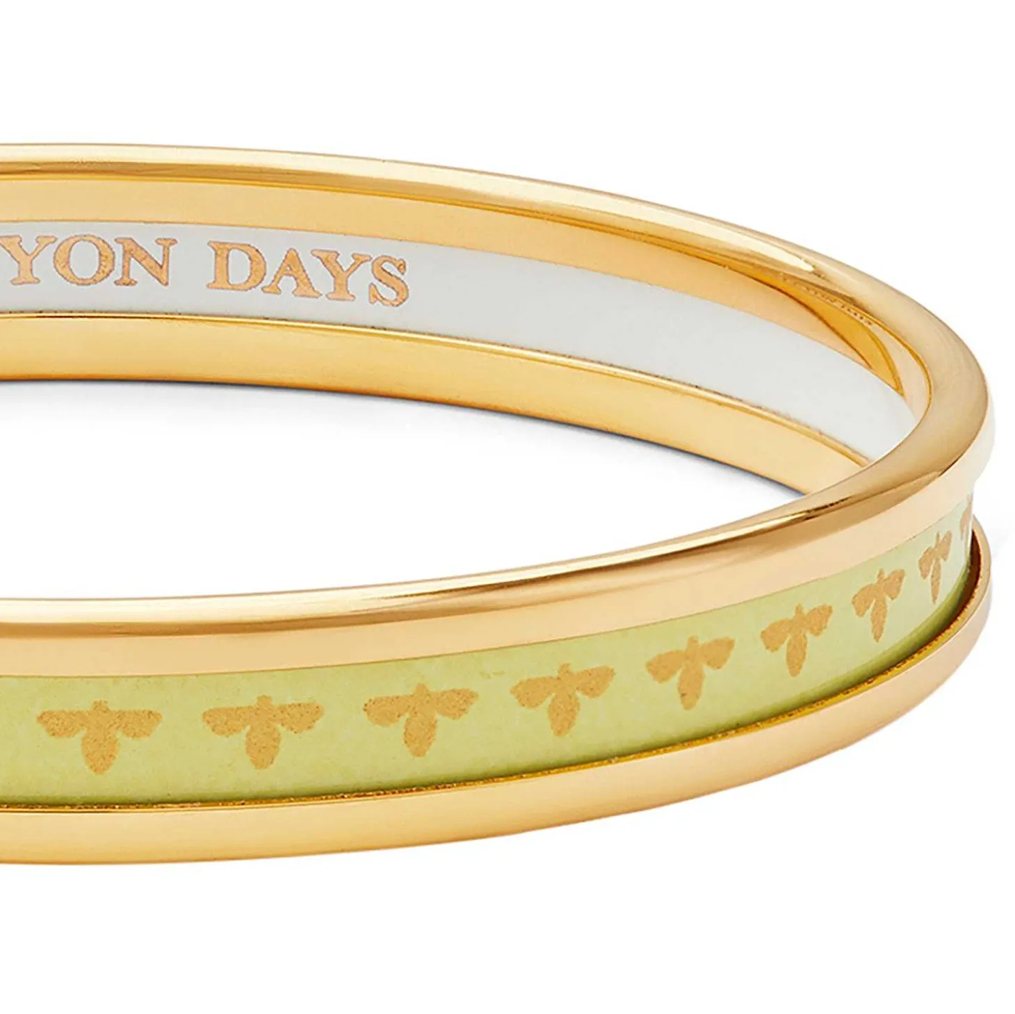 Christmas Robin Enamel Bangle In Navy & Gold | Halcyon Days