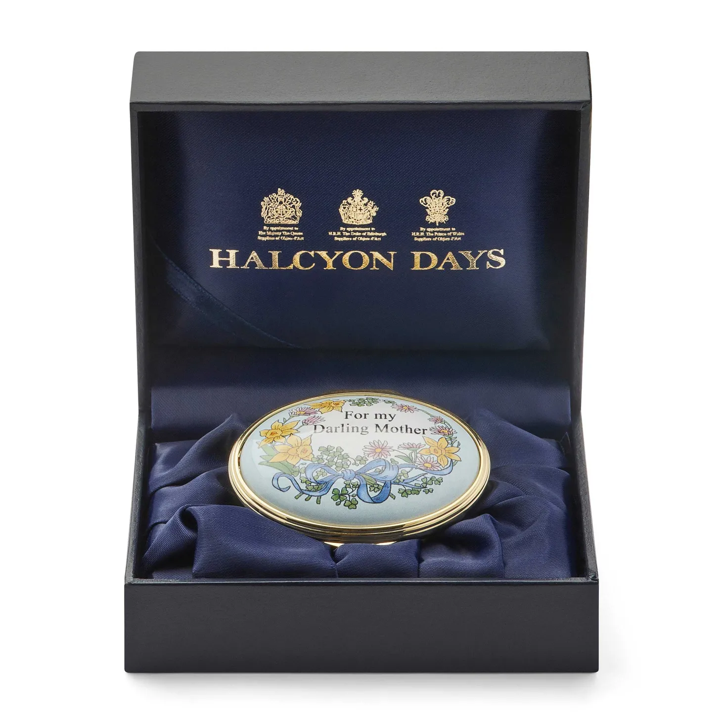 For My Darling Mother Enamel Box | Halcyon Days