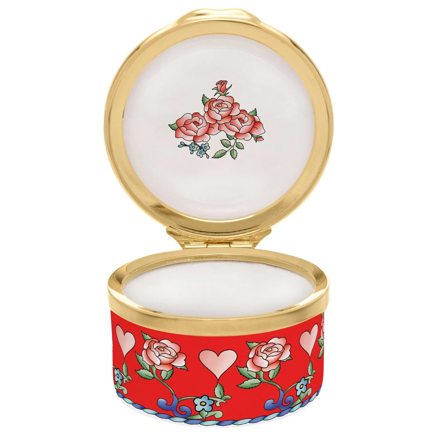 I Love You Enamel Box