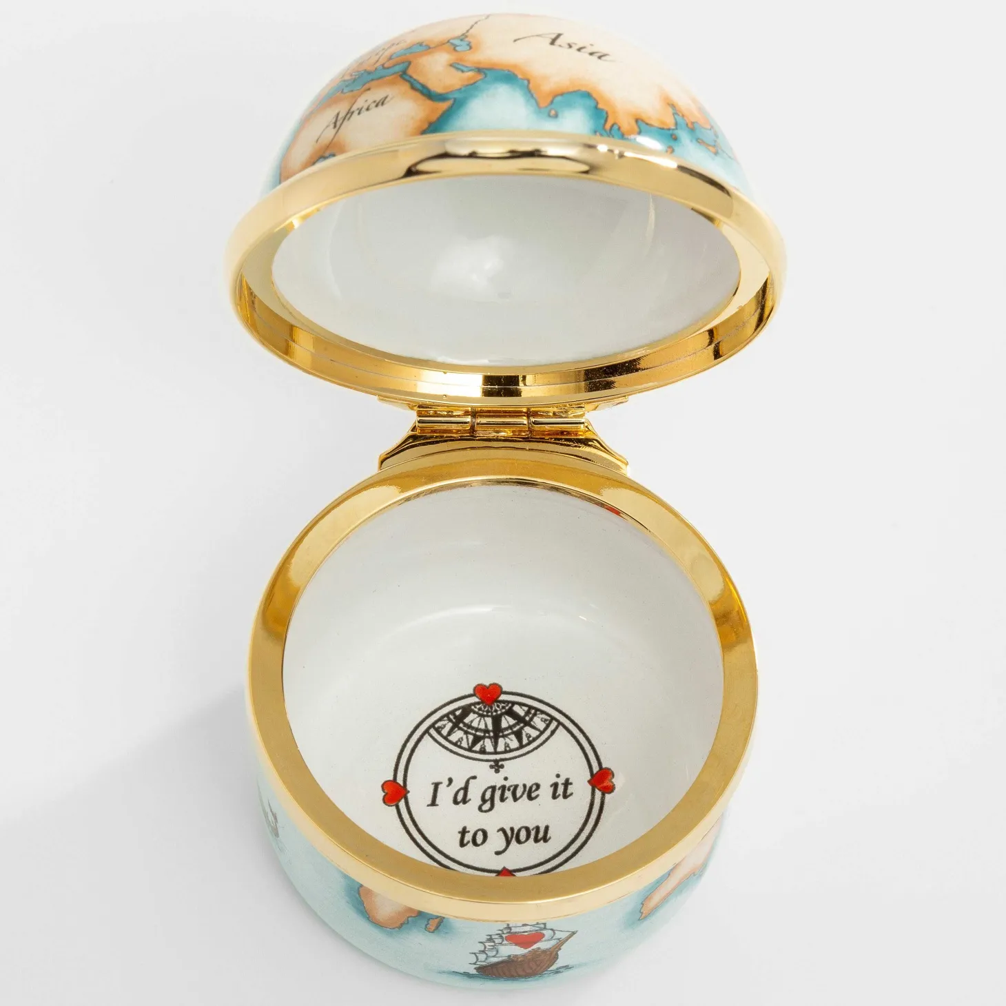 If I Had The World Enamel Box | Halcyon Days