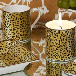 Leopard Print, English Fine Bone China Mug | Halcyon Days