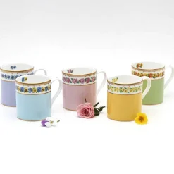 Shell Garden Fine Bone China Mug | Halcyon Days