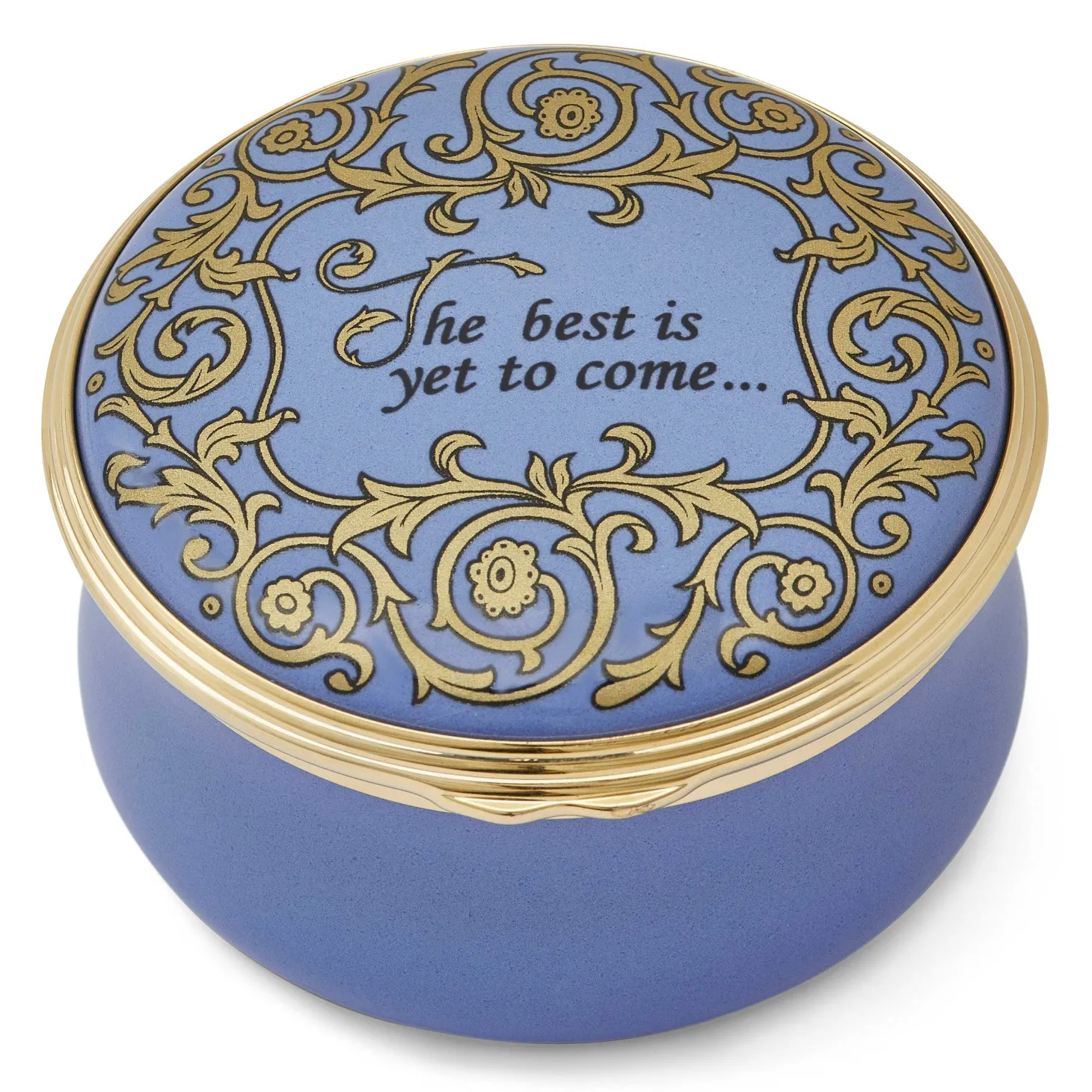 The Best Is Yet To Come Enamel Box | Halcyon Days
