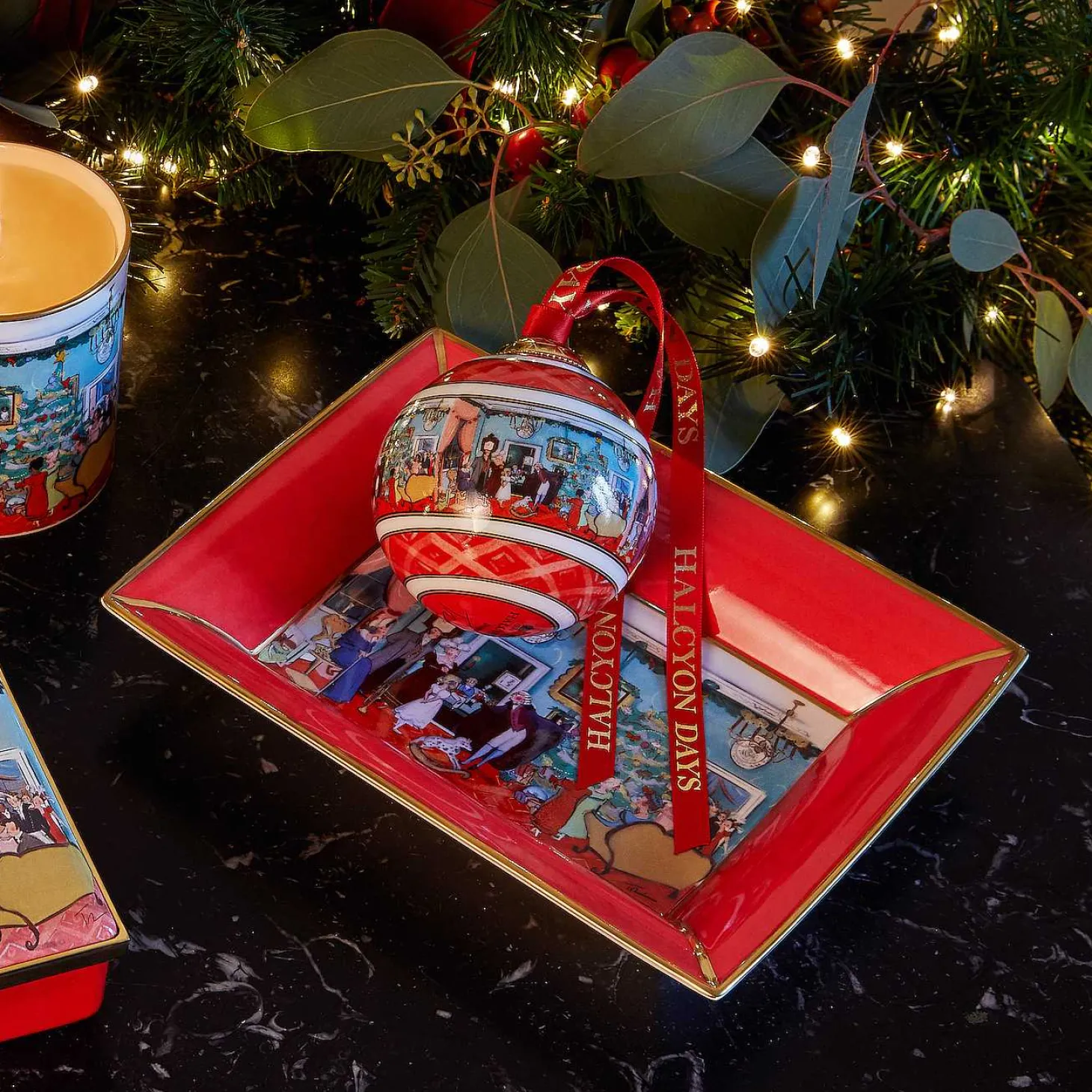 The Nutcracker Party Scene Bauble | Halcyon Days