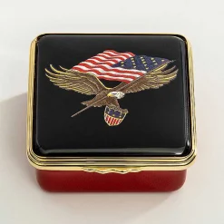 The Star Spangled Banner Enamel Box | Halcyon Days