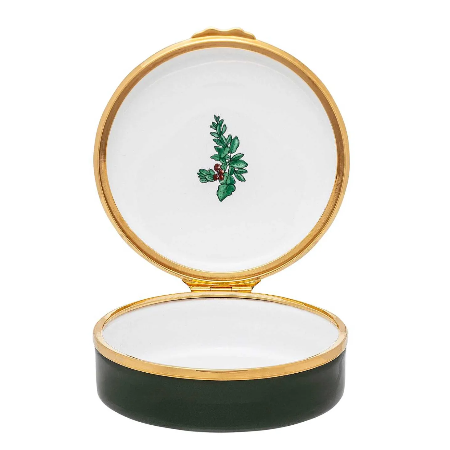 Woodland Wildlife Owl Enamel Box